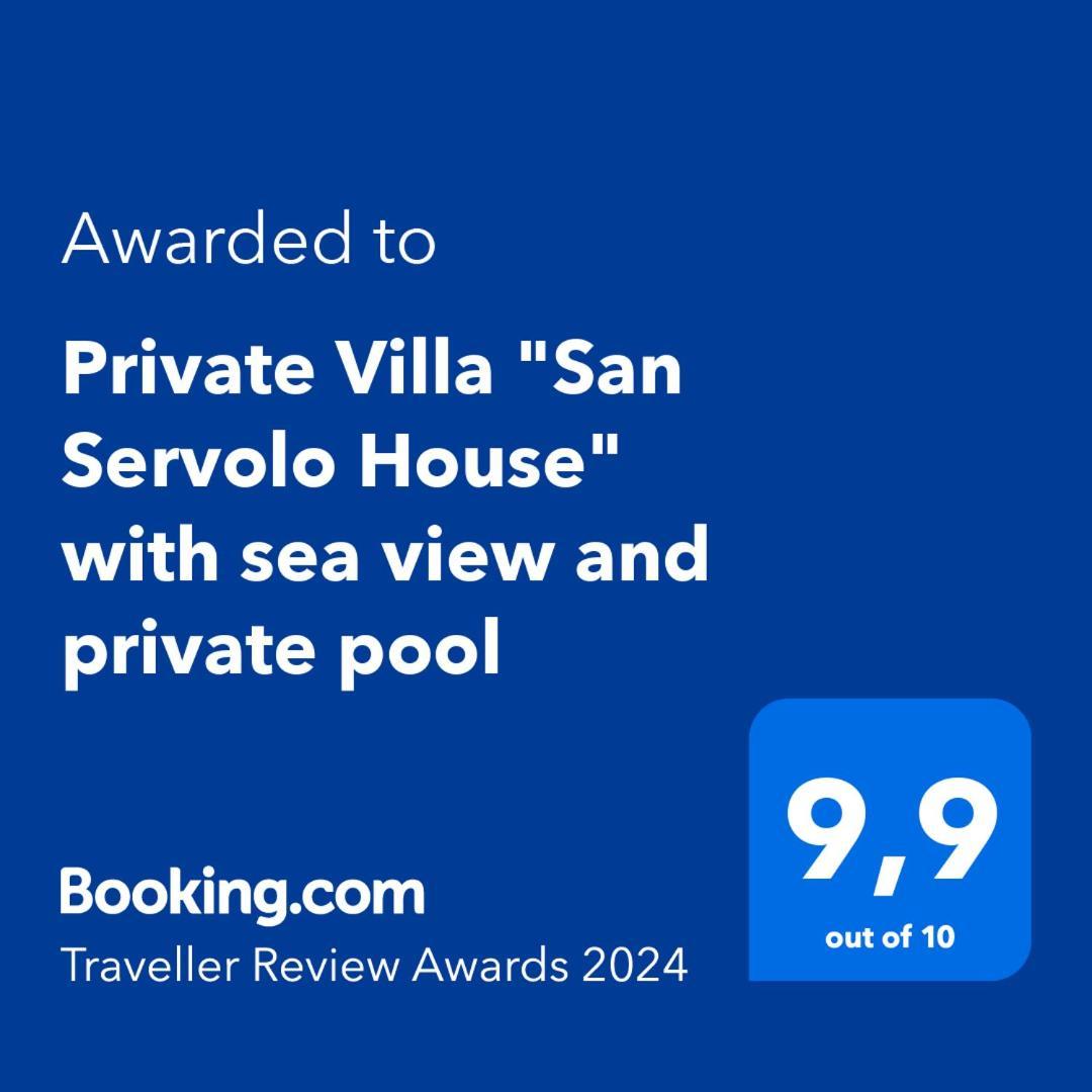 Private Villa "San Servolo House" With Sea View And Private Pool บูเย ภายนอก รูปภาพ